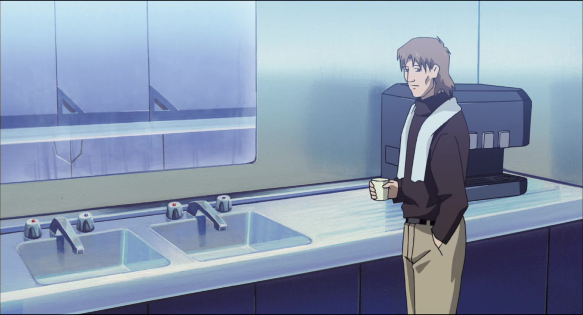 Ghost in the Shell: Stand Alone Complex — Ep 4: Intercepter: Visual Devices Which Laugh @ 10:53