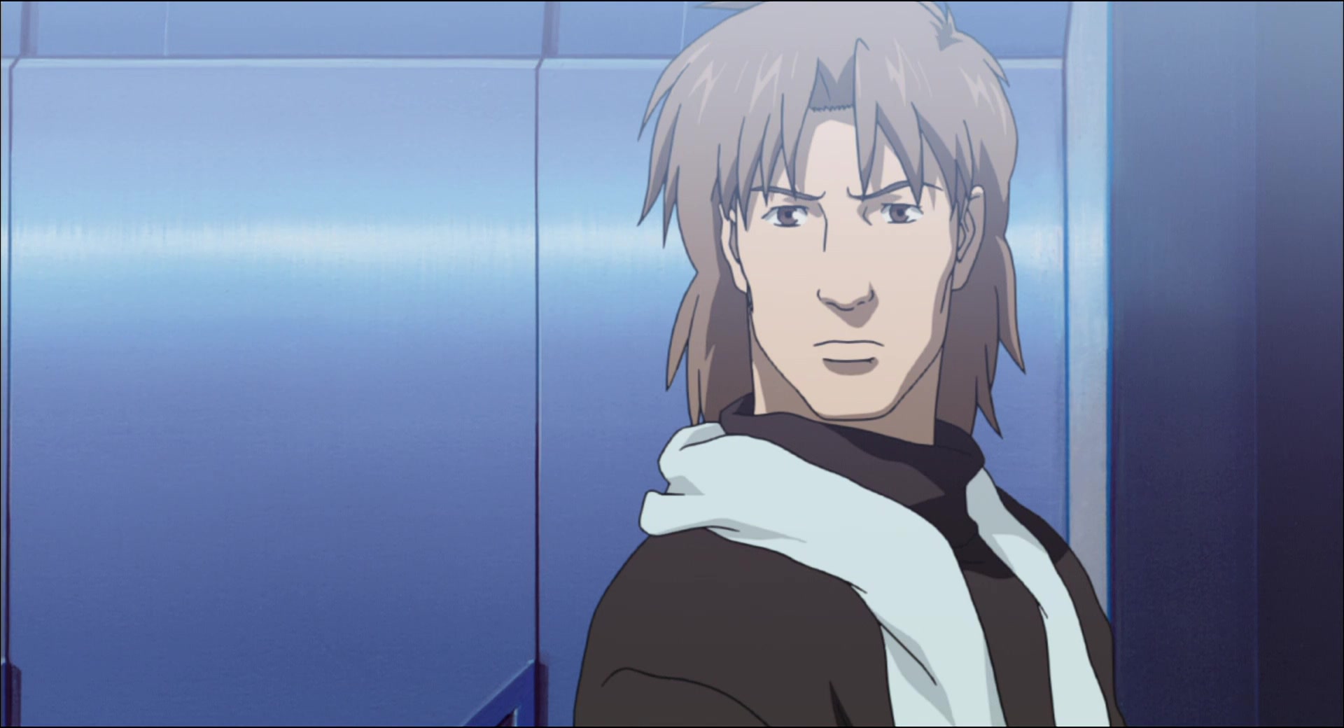 Ghost in the Shell: Stand Alone Complex — Ep 4: Intercepter: Visual Devices Which Laugh @ 11:01
