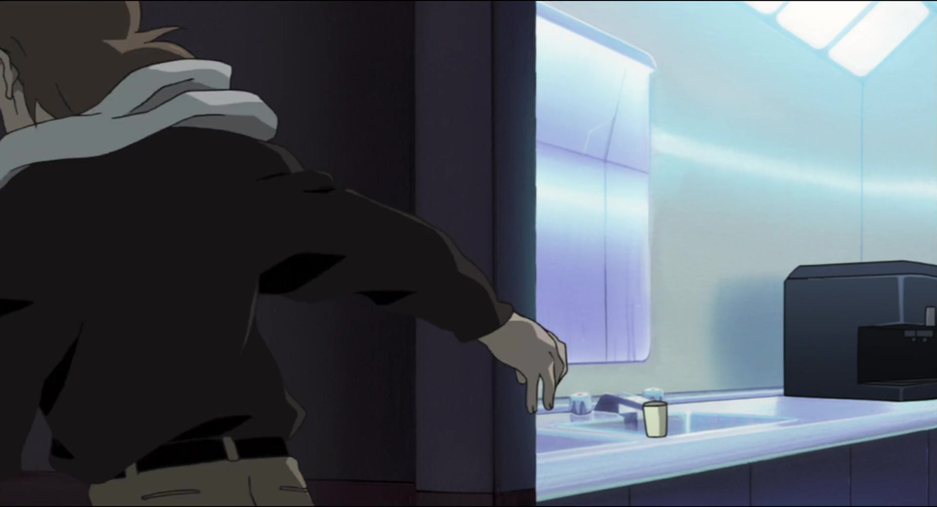 Ghost in the Shell: Stand Alone Complex — Ep 4: Intercepter: Visual Devices Which Laugh @ 11:09