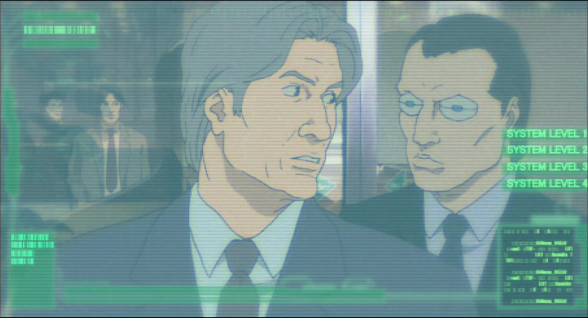 Ghost in the Shell: Stand Alone Complex — Ep 4: Intercepter: Visual Devices Which Laugh @ 11:17