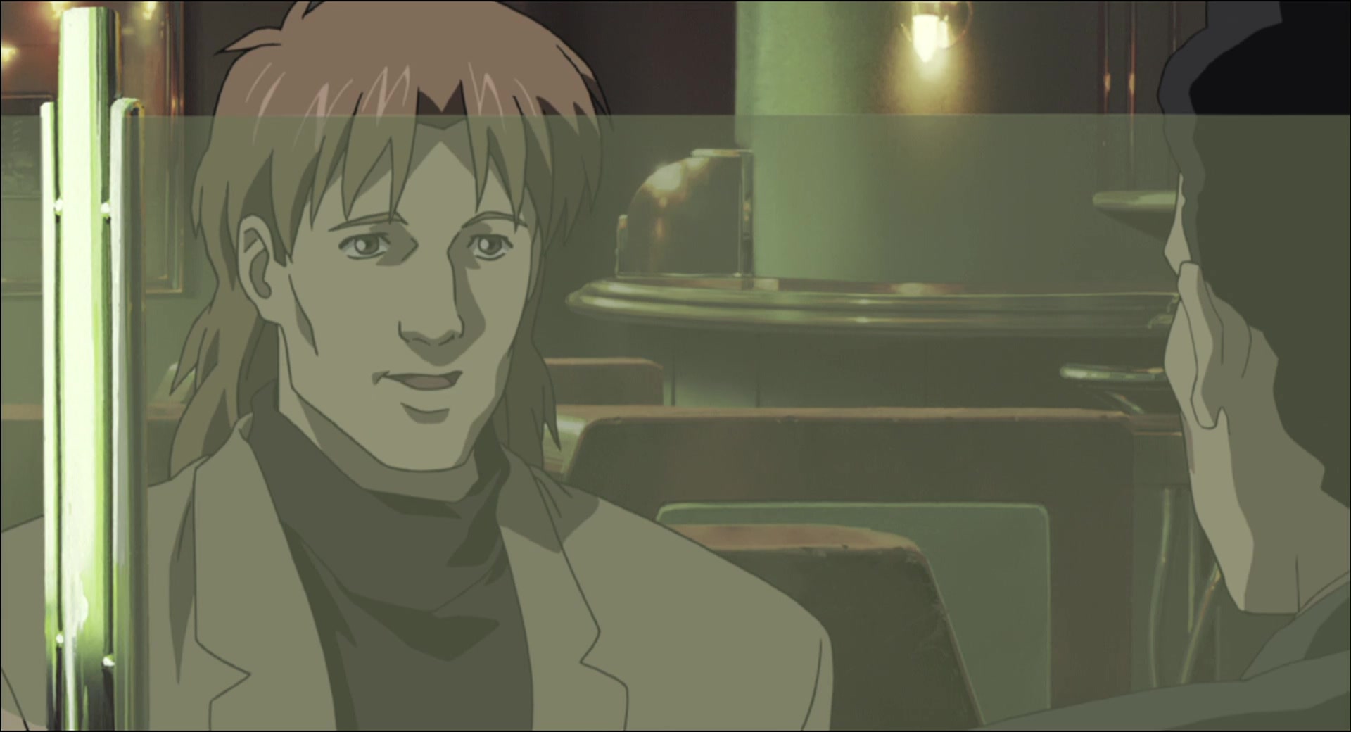 Ghost in the Shell: Stand Alone Complex — Ep 4: Intercepter: Visual Devices Which Laugh @ 12:15