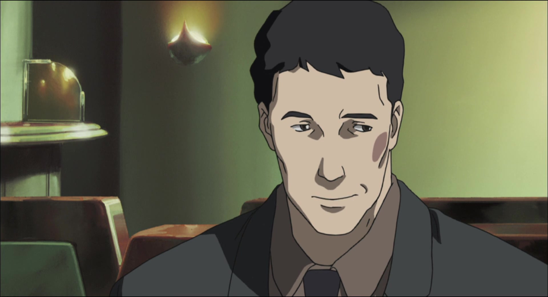 Ghost in the Shell: Stand Alone Complex — Ep 4: Intercepter: Visual Devices Which Laugh @ 12:23