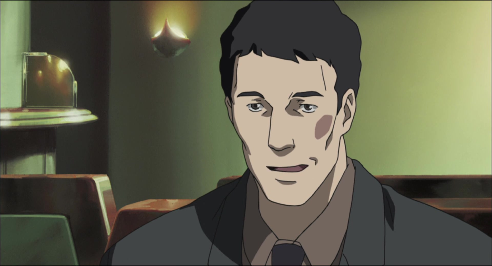 Ghost in the Shell: Stand Alone Complex — Ep 4: Intercepter: Visual Devices Which Laugh @ 12:32