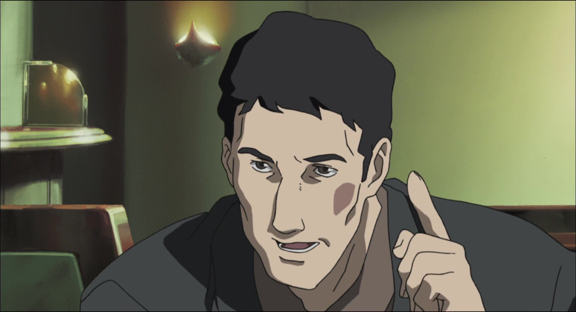 Ghost in the Shell: Stand Alone Complex — Ep 4: Intercepter: Visual Devices Which Laugh @ 12:56