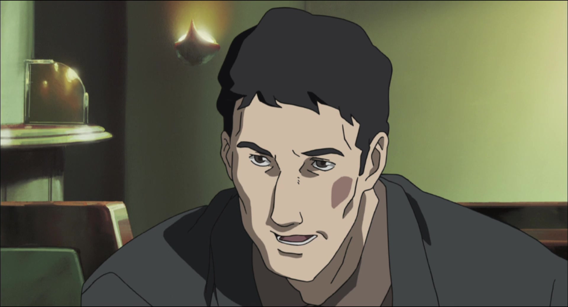Ghost in the Shell: Stand Alone Complex — Ep 4: Intercepter: Visual Devices Which Laugh @ 13:05