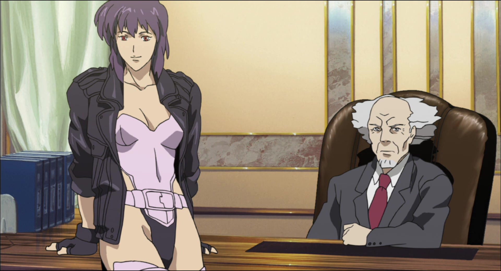 Ghost in the Shell: Stand Alone Complex — Ep 4: Intercepter: Visual Devices Which Laugh @ 15:33