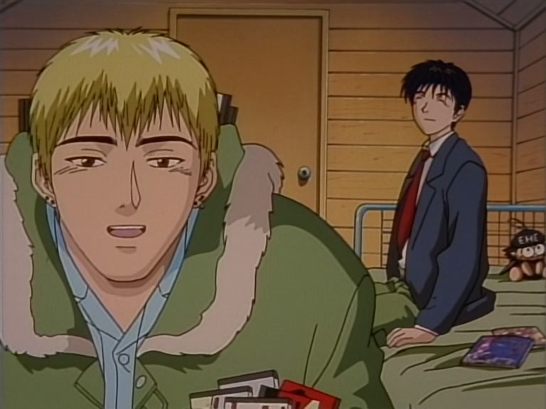 Great Teacher Onizuka Ep 3: Late Night Roof Diving @ 21:45