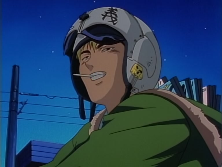 Great Teacher Onizuka Ep 3: Late Night Roof Diving @ 22:54