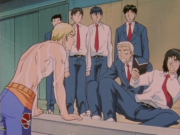 Great Teacher Onizuka Ep 9: Onizuka and the Art of War @ 09:55