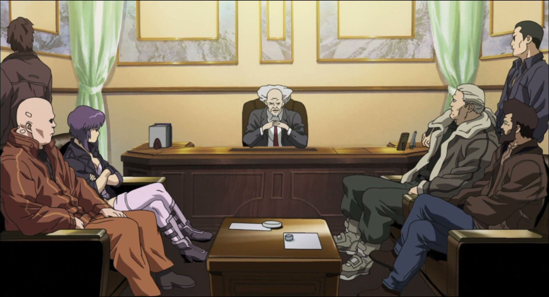 Ghost in the Shell: Stand Alone Complex Ep 5: Decoy: On the Edge of the Invitation @ 00:03:25
