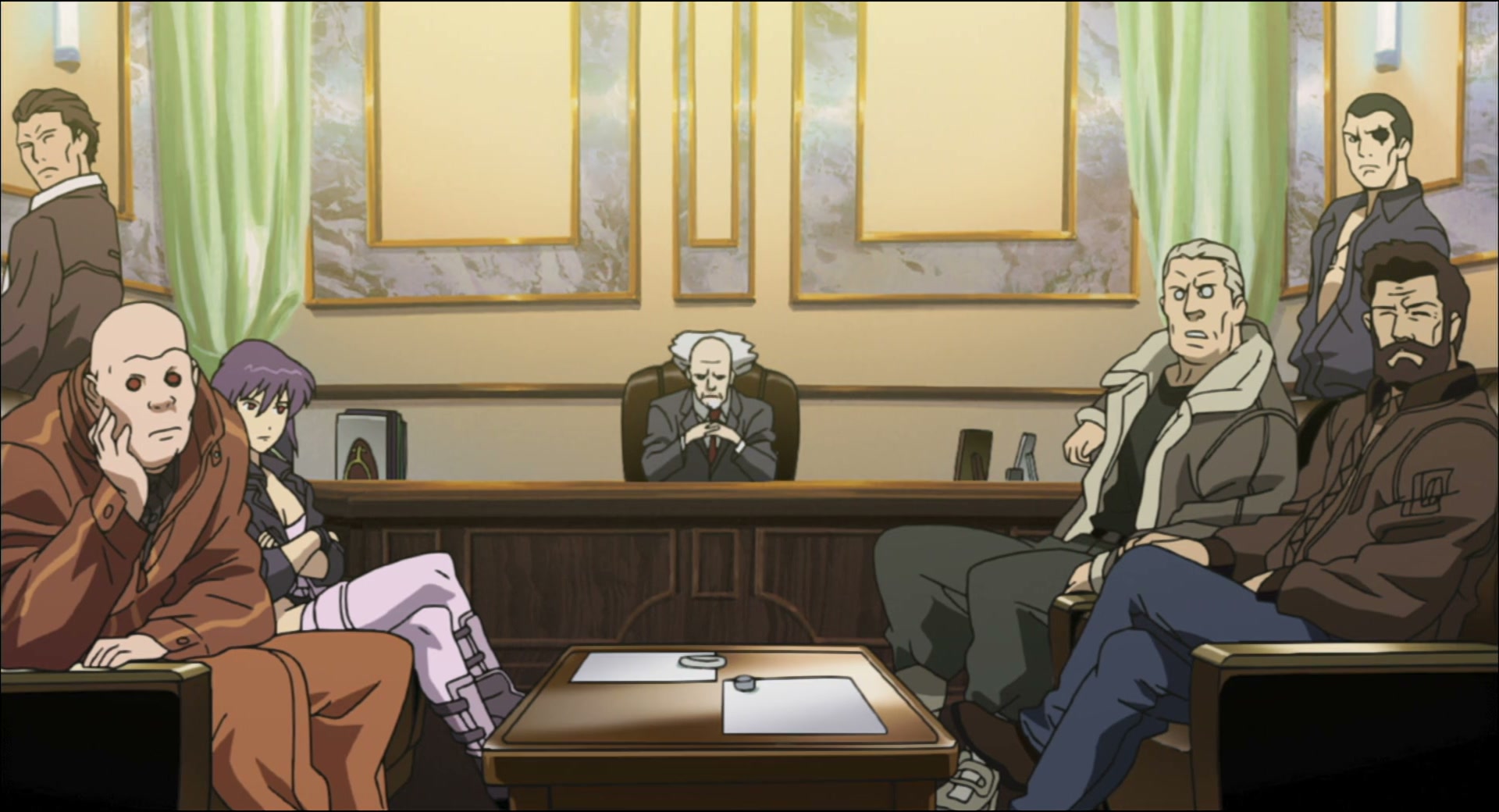 Ghost in the Shell: Stand Alone Complex Ep 5: Decoy: On the Edge of the Invitation @ 00:03:59