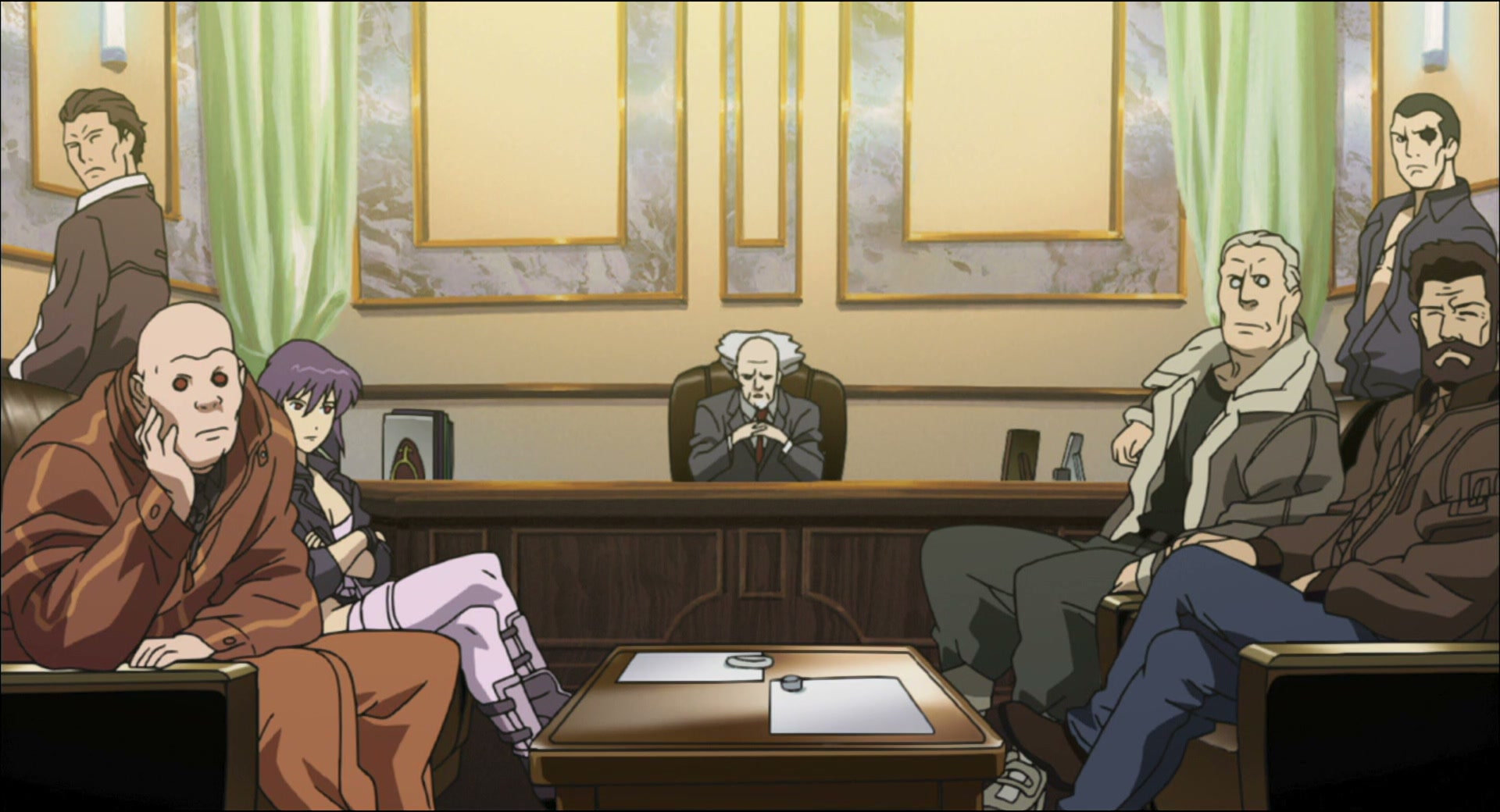 Ghost in the Shell: Stand Alone Complex Ep 5: Decoy: On the Edge of the Invitation @ 00:05:02