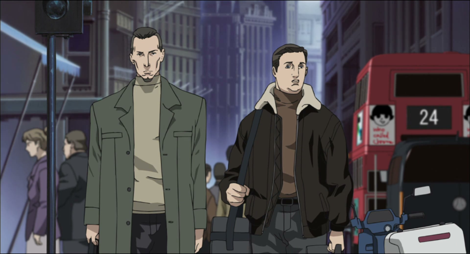 Ghost in the Shell: Stand Alone Complex Ep 17: Terra Incognita: Toward the Uncharted Land @ 00:03:50