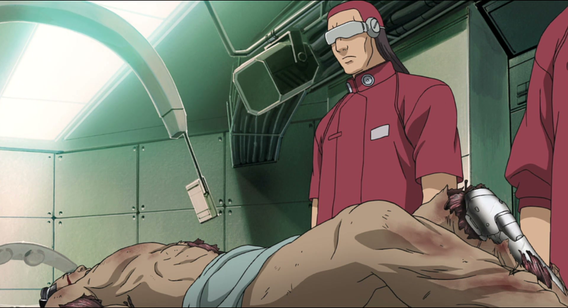 Ghost in the Shell: Stand Alone Complex Ep 32: DI: Latent Heat Source - EXCAVATION @ 00:03:00