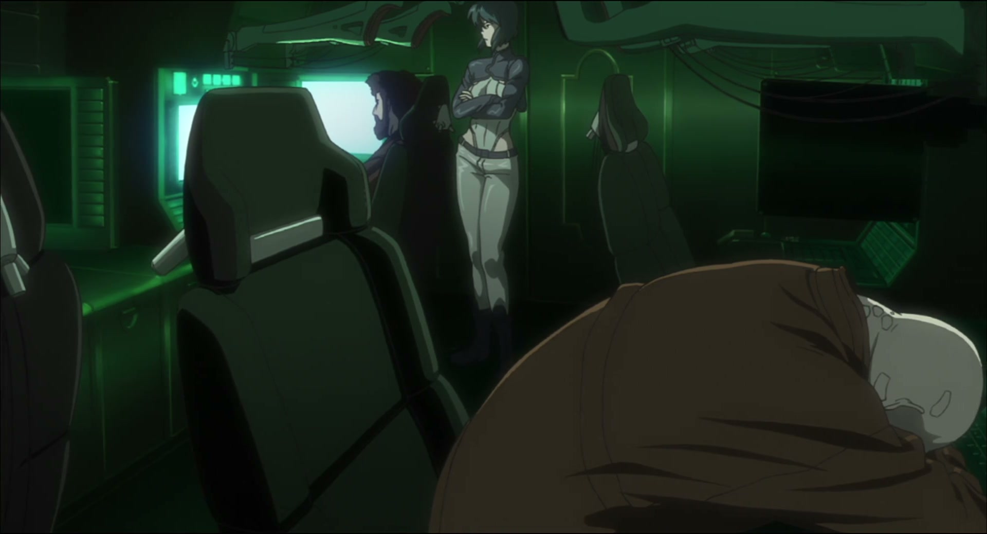 Ghost in the Shell: Stand Alone Complex Ep 34: DI: Vegetarian Feast - FAKE FOOD @ 00:01:52