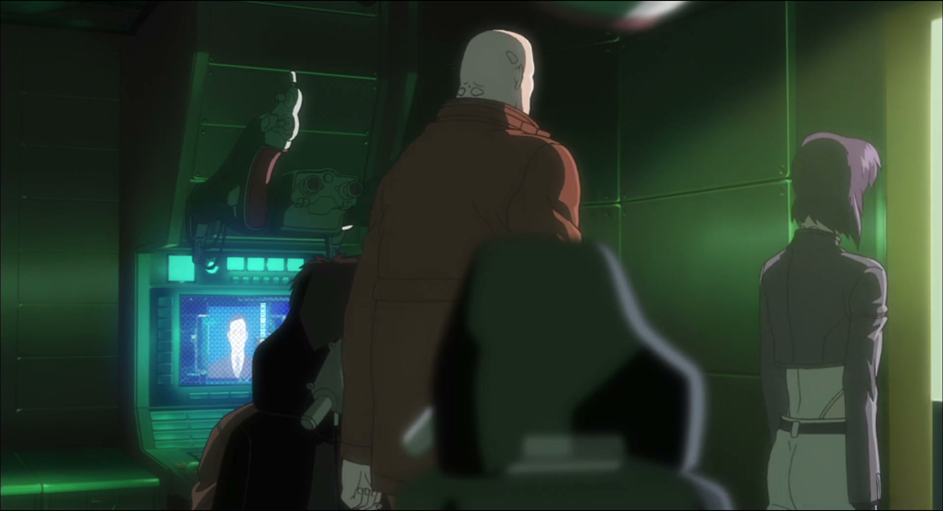 Ghost in the Shell: Stand Alone Complex Ep 34: DI: Vegetarian Feast - FAKE FOOD @ 00:02:47