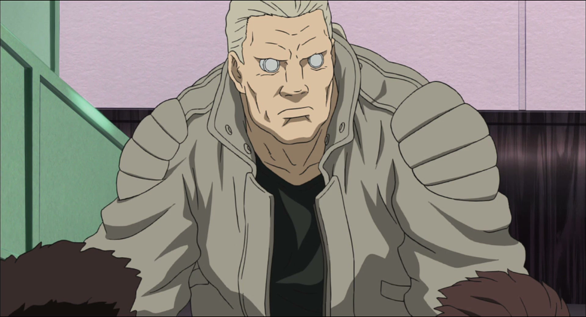 Ghost in the Shell: Stand Alone Complex Ep 34: DI: Vegetarian Feast - FAKE FOOD @ 00:06:48