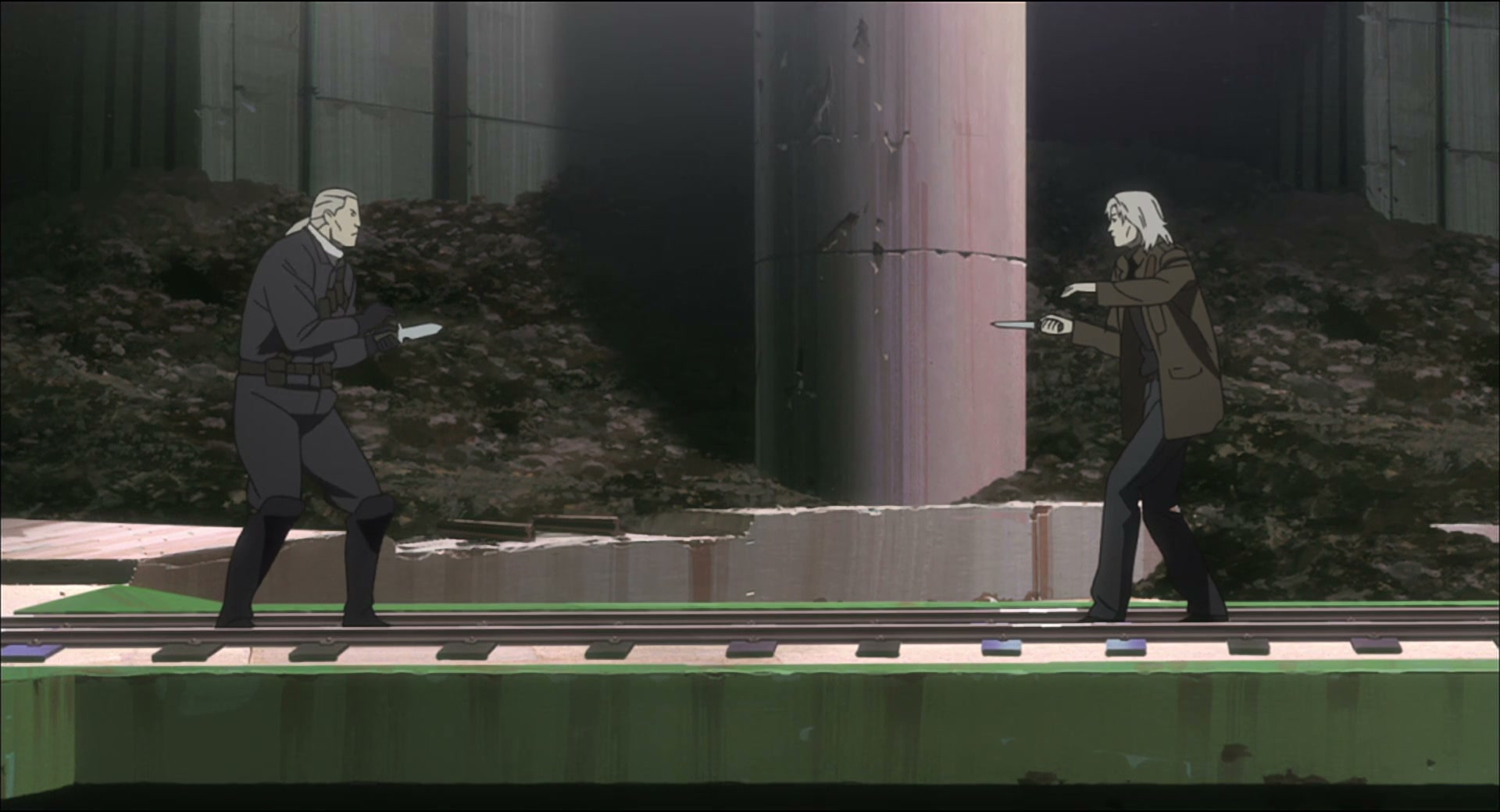 Ghost in the Shell: Stand Alone Complex Ep 47: IN: Escape in Defeat - EMBARRASSMENT @ 00:02:17