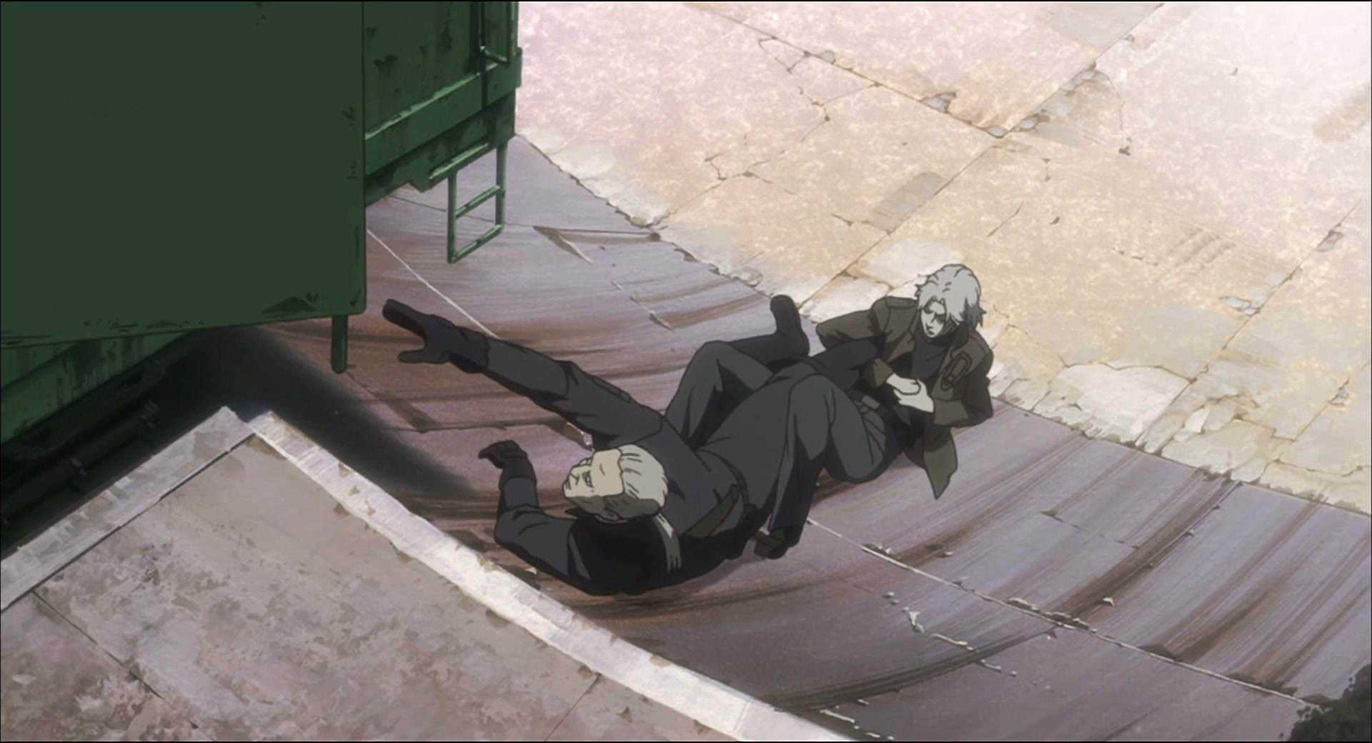 Ghost in the Shell: Stand Alone Complex Ep 47: IN: Escape in Defeat - EMBARRASSMENT @ 00:03:04