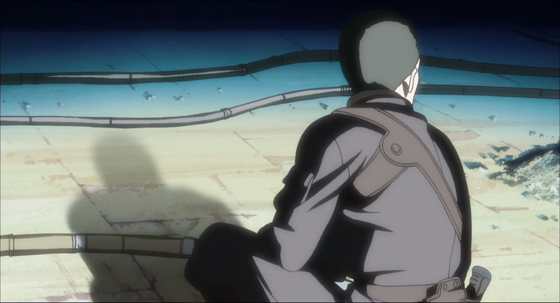 Ghost in the Shell: Stand Alone Complex Ep 47: IN: Escape in Defeat - EMBARRASSMENT @ 00:04:03