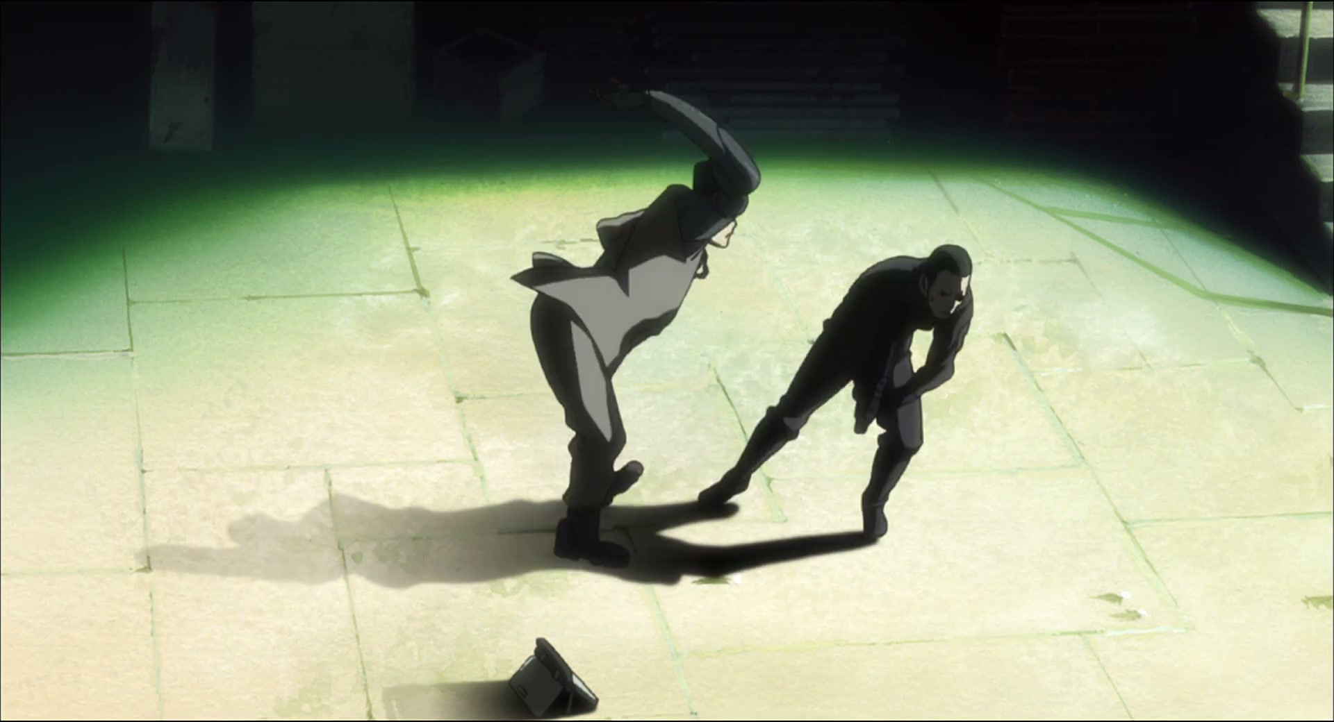 Ghost in the Shell: Stand Alone Complex Ep 47: IN: Escape in Defeat - EMBARRASSMENT @ 00:04:28