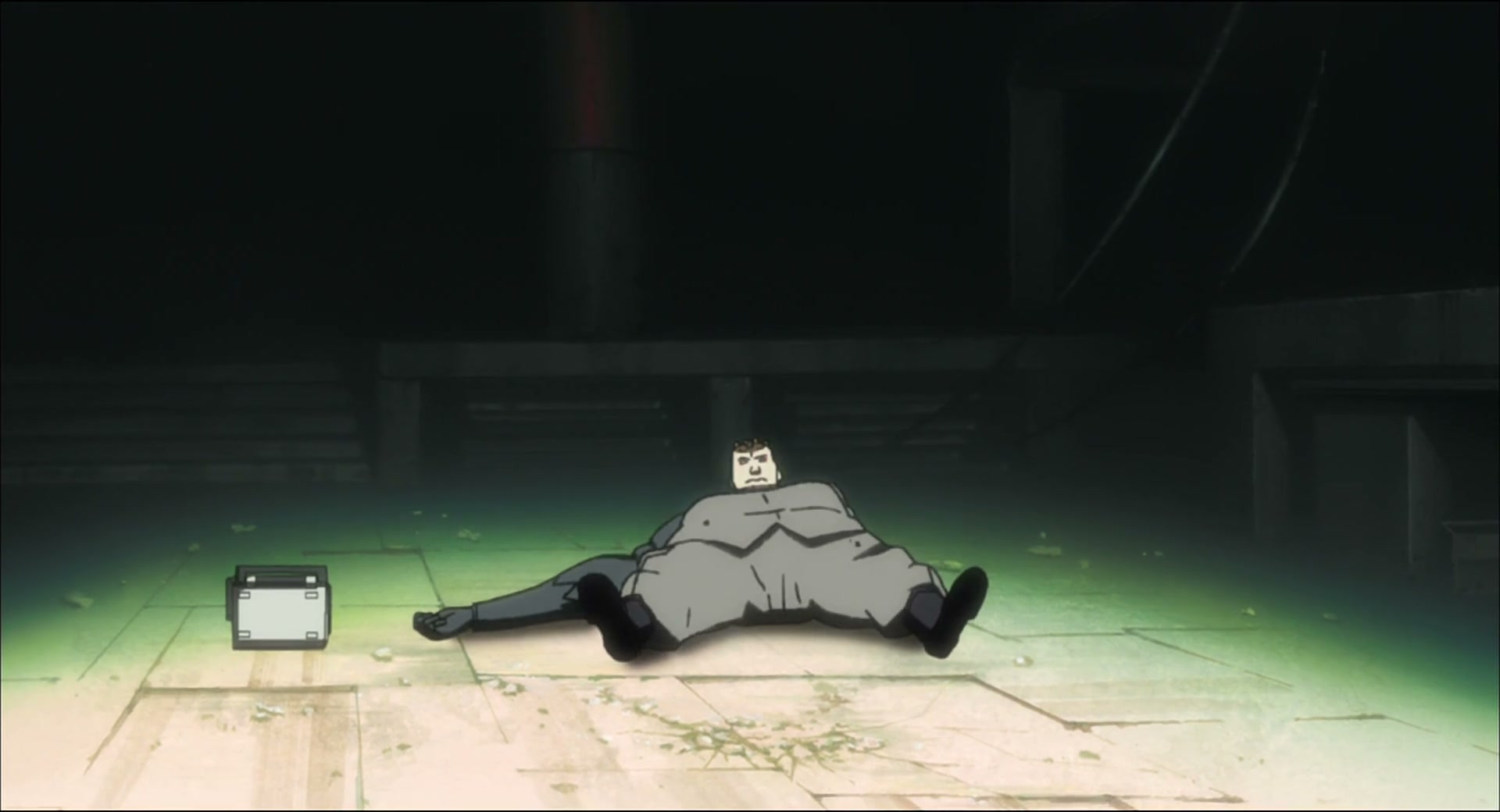 Ghost in the Shell: Stand Alone Complex Ep 47: IN: Escape in Defeat - EMBARRASSMENT @ 00:04:37