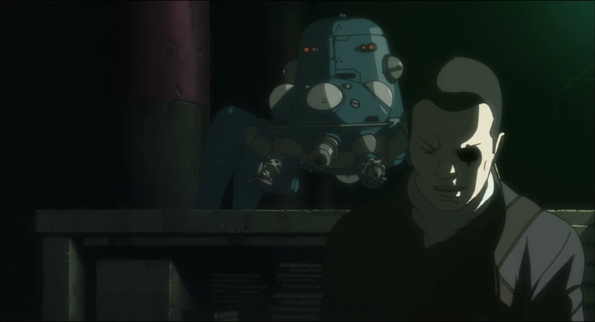 Ghost in the Shell: Stand Alone Complex Ep 47: IN: Escape in Defeat - EMBARRASSMENT @ 00:05:06