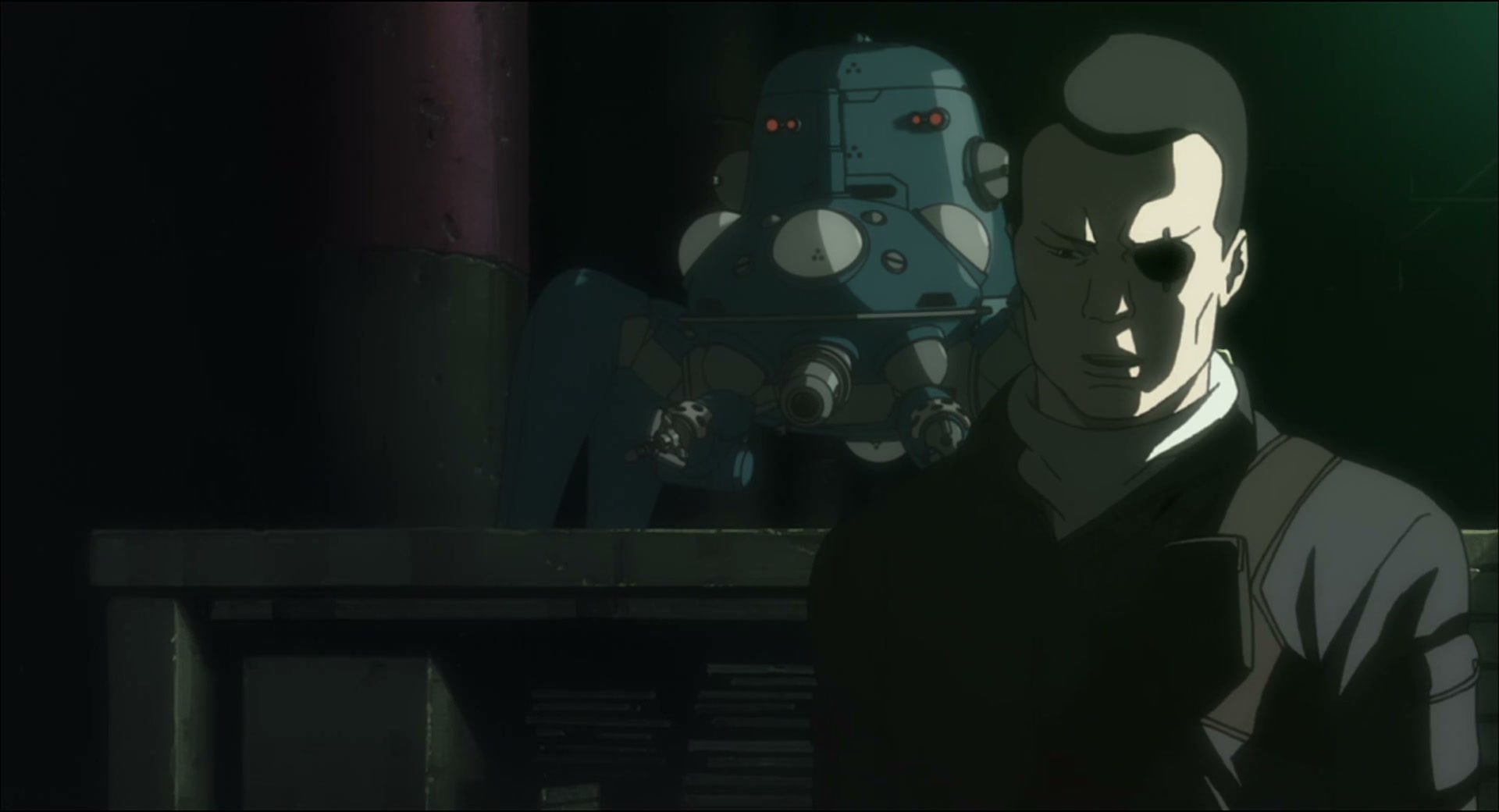 Ghost in the Shell: Stand Alone Complex Ep 47: IN: Escape in Defeat - EMBARRASSMENT @ 00:05:15