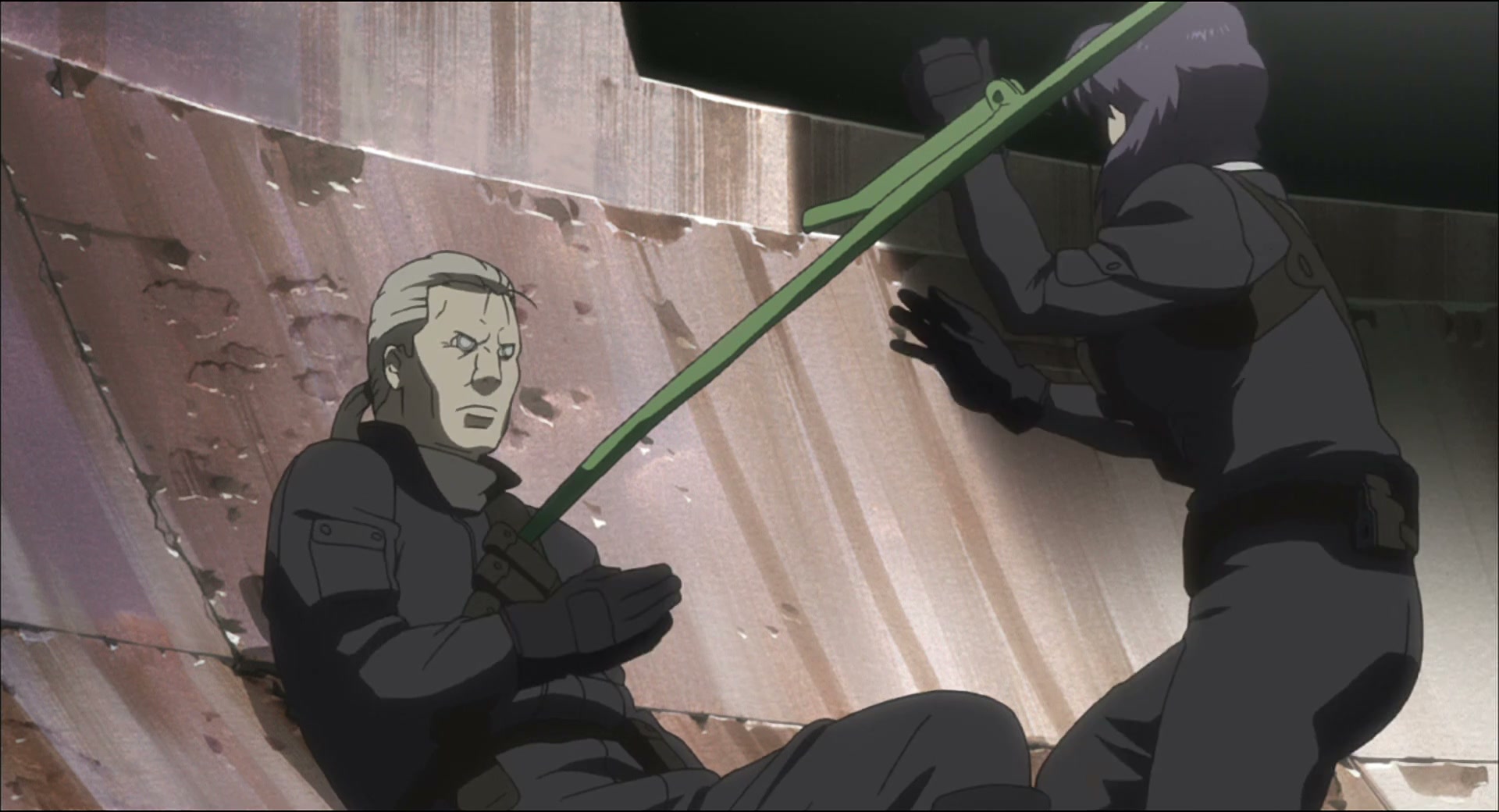 Ghost in the Shell: Stand Alone Complex Ep 47: IN: Escape in Defeat - EMBARRASSMENT @ 00:06:18