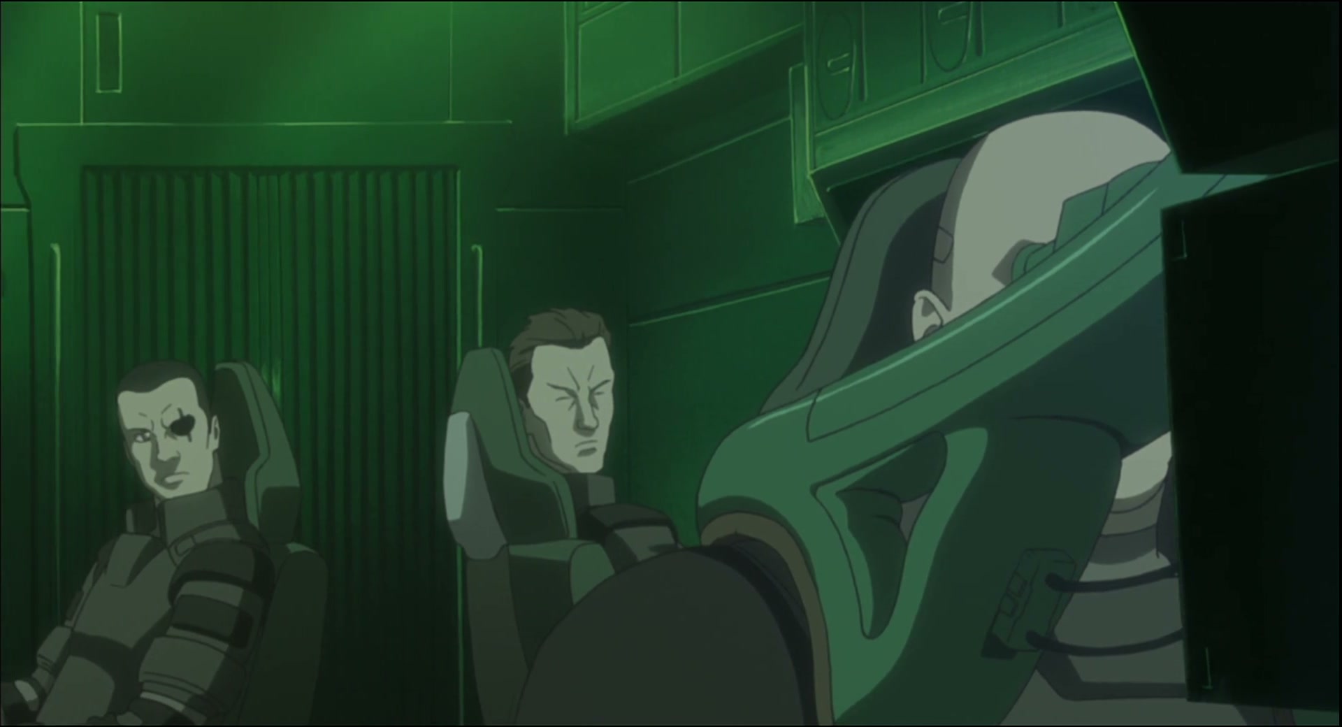 Ghost in the Shell: Stand Alone Complex Ep 49: IN: The Day the Bridge Falls - MARTIAL LAW @ 00:06:06