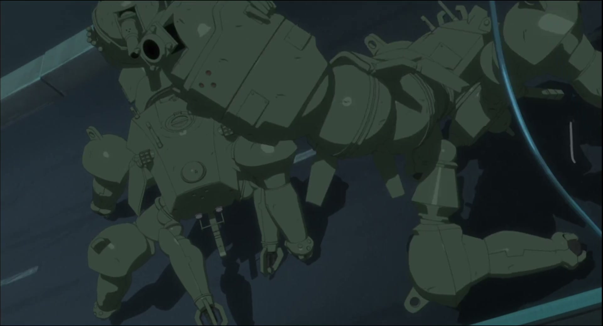 Ghost in the Shell: Stand Alone Complex Ep 50: IN: Aerial Bombing of Dejima - NUCLEAR POWER @ 00:01:44