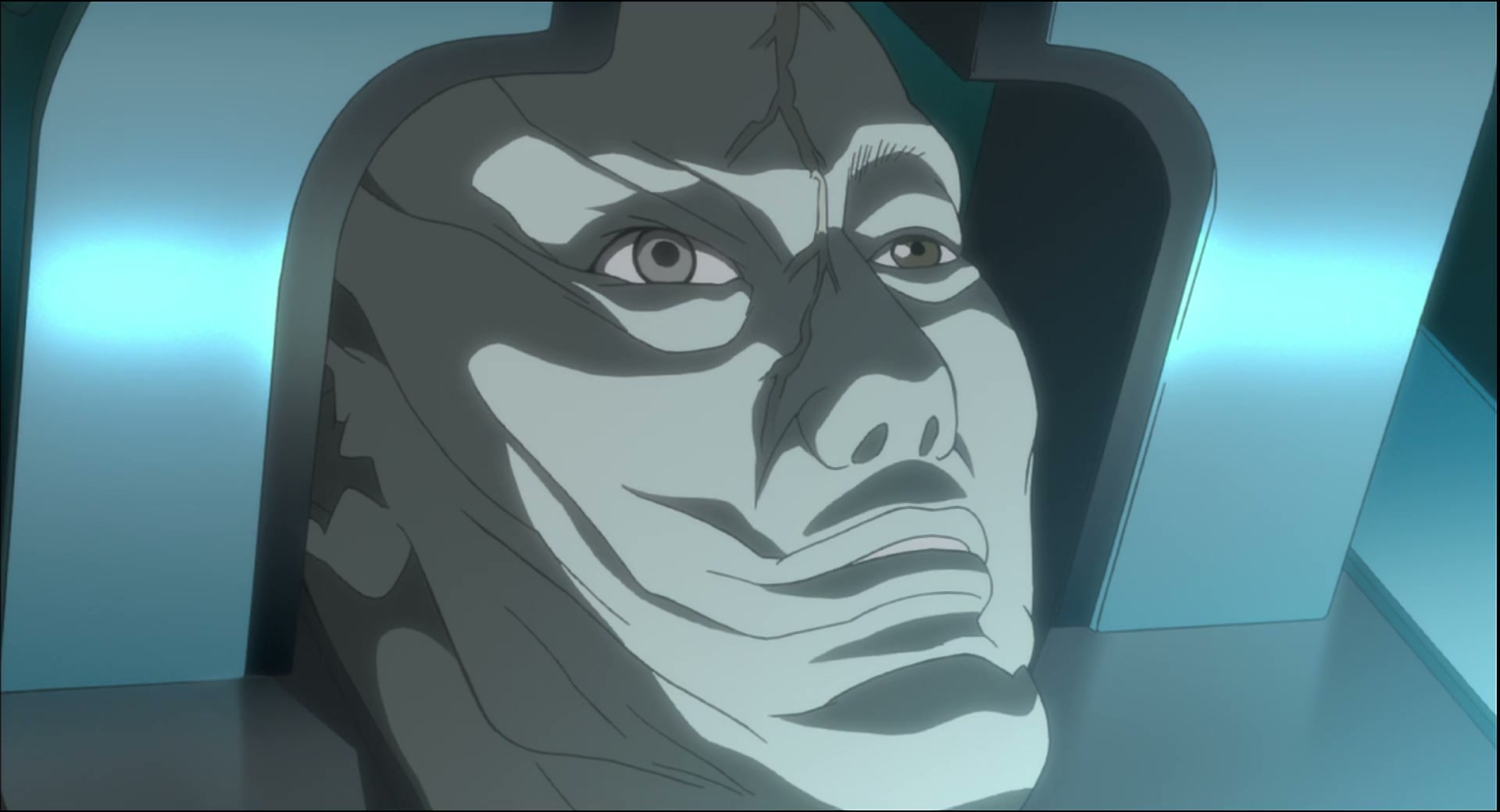 Ghost in the Shell: Stand Alone Complex Ep 50: IN: Aerial Bombing of Dejima - NUCLEAR POWER @ 00:02:13