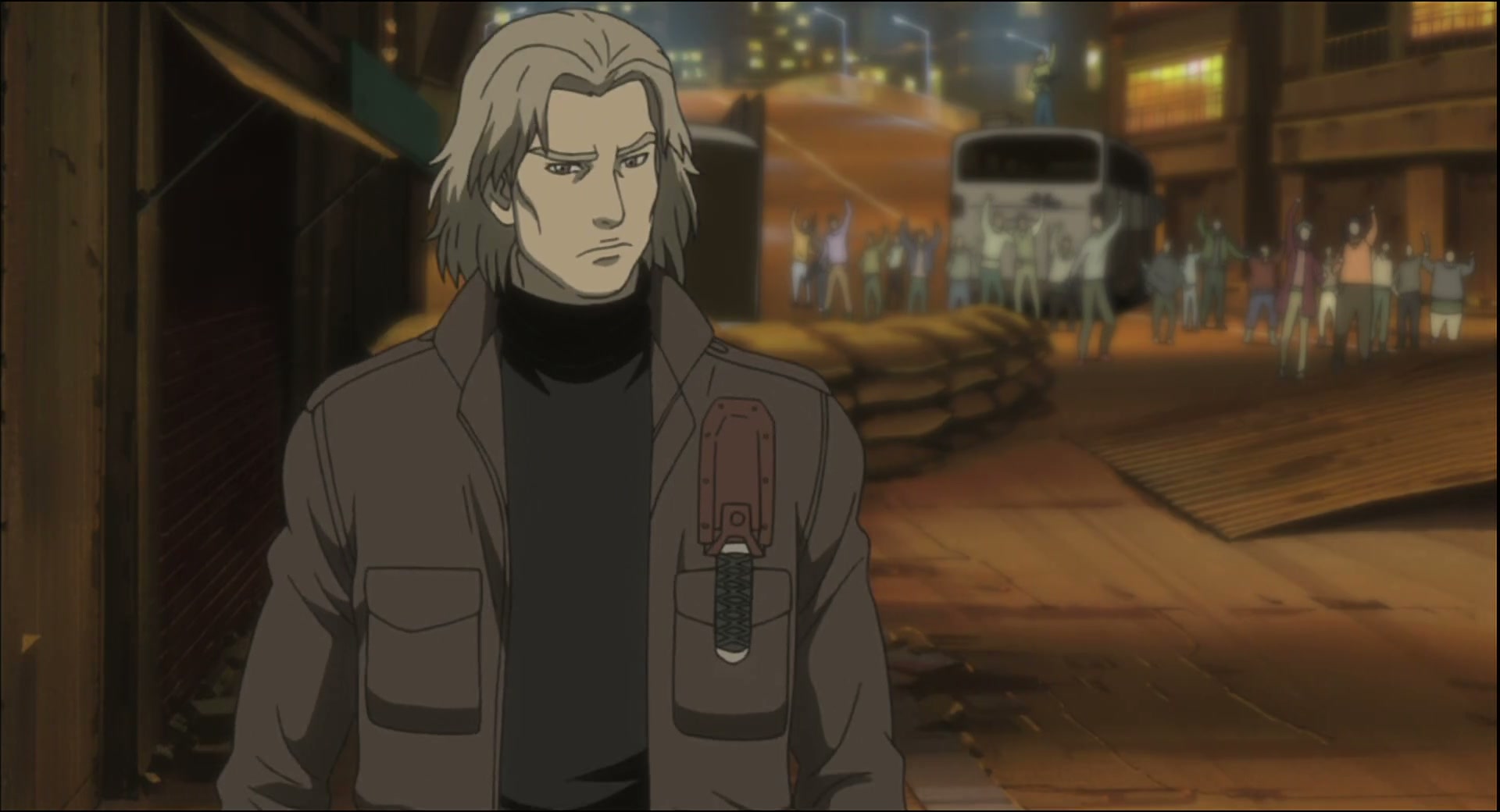 Ghost in the Shell: Stand Alone Complex Ep 50: IN: Aerial Bombing of Dejima - NUCLEAR POWER @ 00:02:17