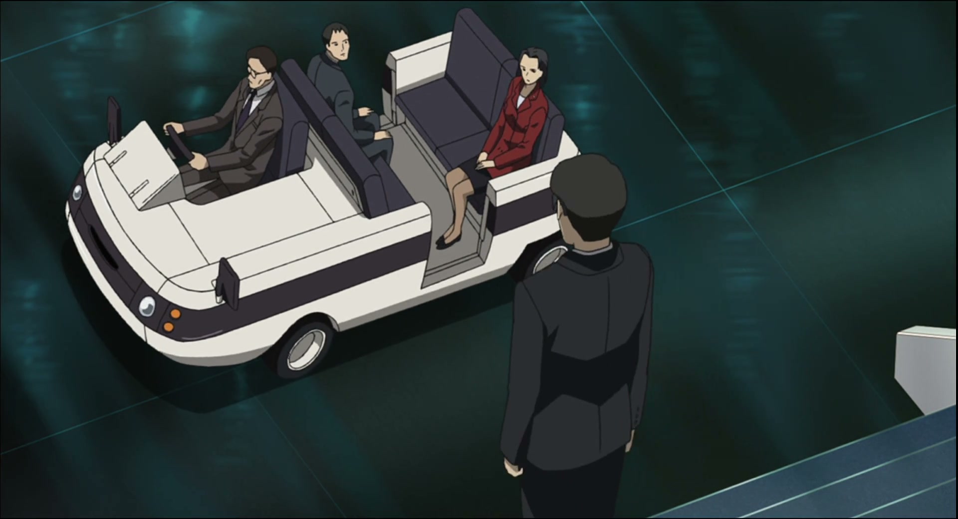 Ghost in the Shell: Stand Alone Complex Ep 50: IN: Aerial Bombing of Dejima - NUCLEAR POWER @ 00:03:21