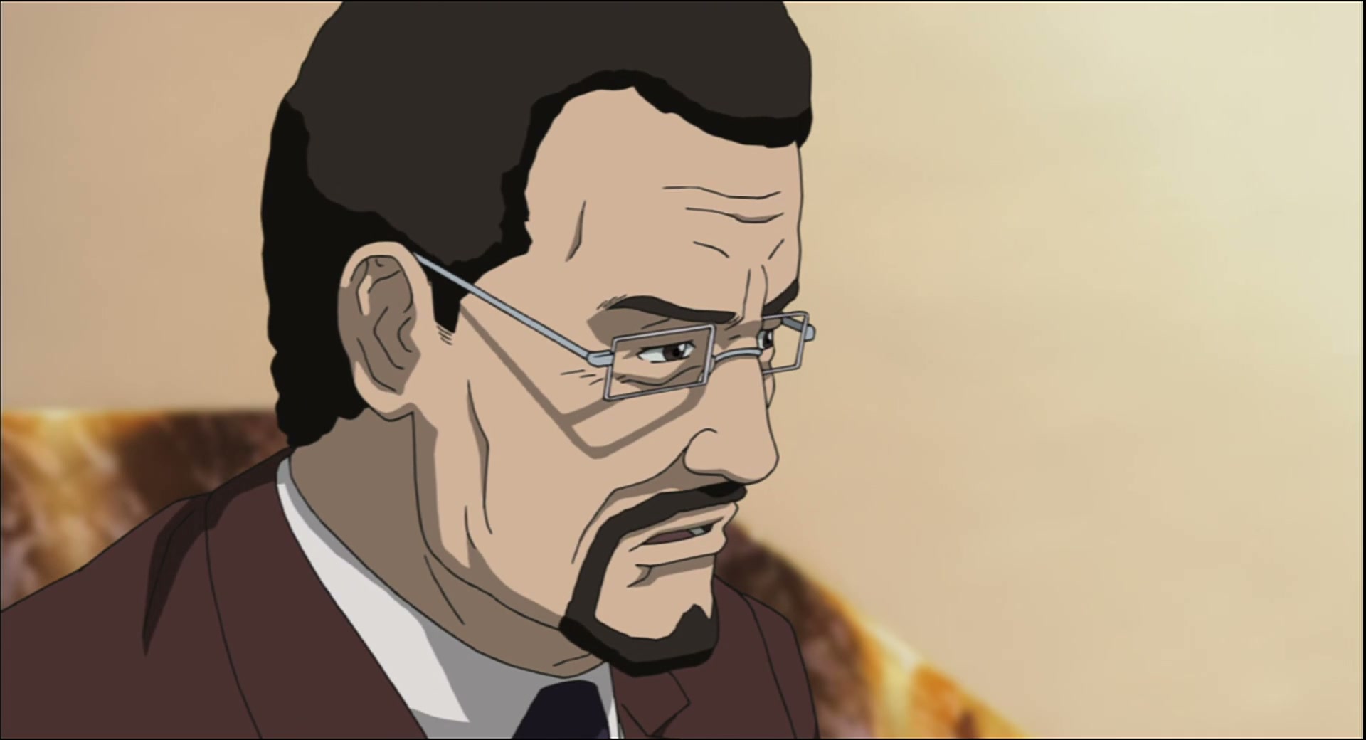 Ghost in the Shell: Stand Alone Complex Ep 50: IN: Aerial Bombing of Dejima - NUCLEAR POWER @ 00:04:45