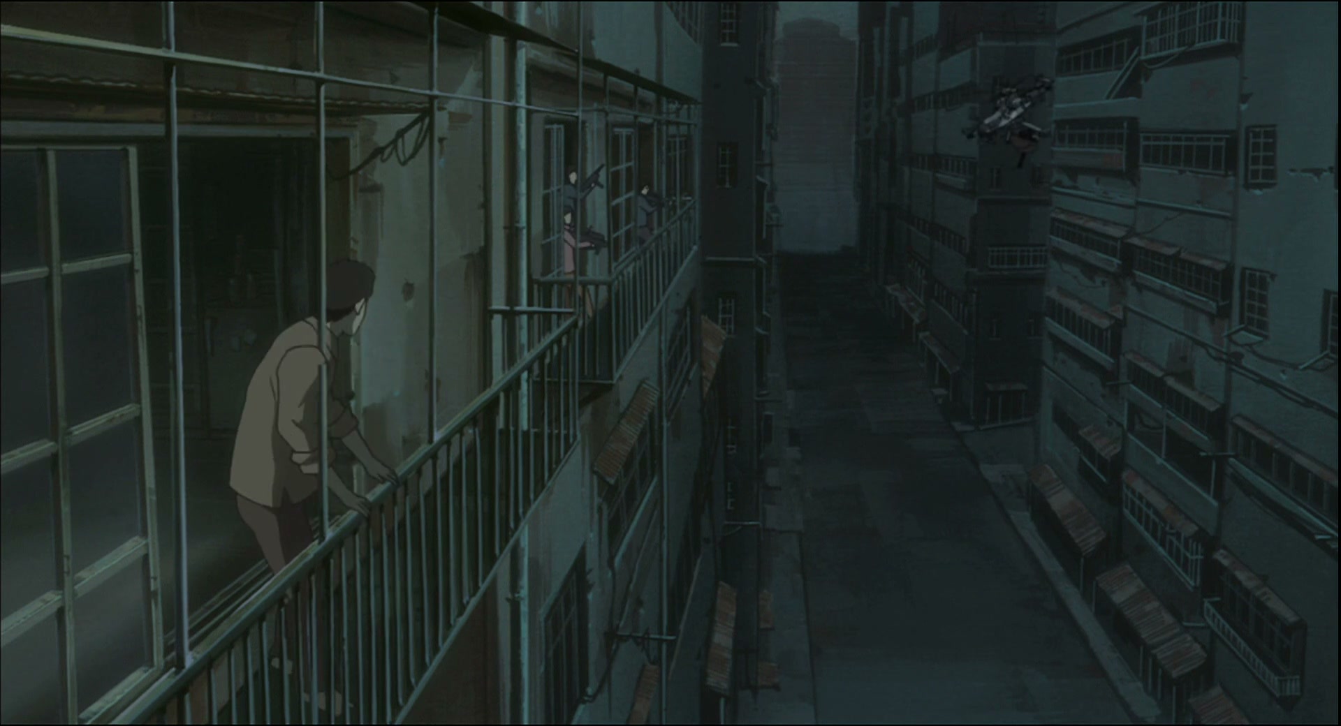Ghost in the Shell: Stand Alone Complex Ep 50: IN: Aerial Bombing of Dejima - NUCLEAR POWER @ 00:06:14