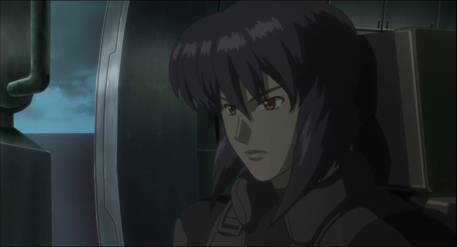 Ghost in the Shell: Stand Alone Complex Ep 50: IN: Aerial Bombing of Dejima - NUCLEAR POWER @ 00:07:42