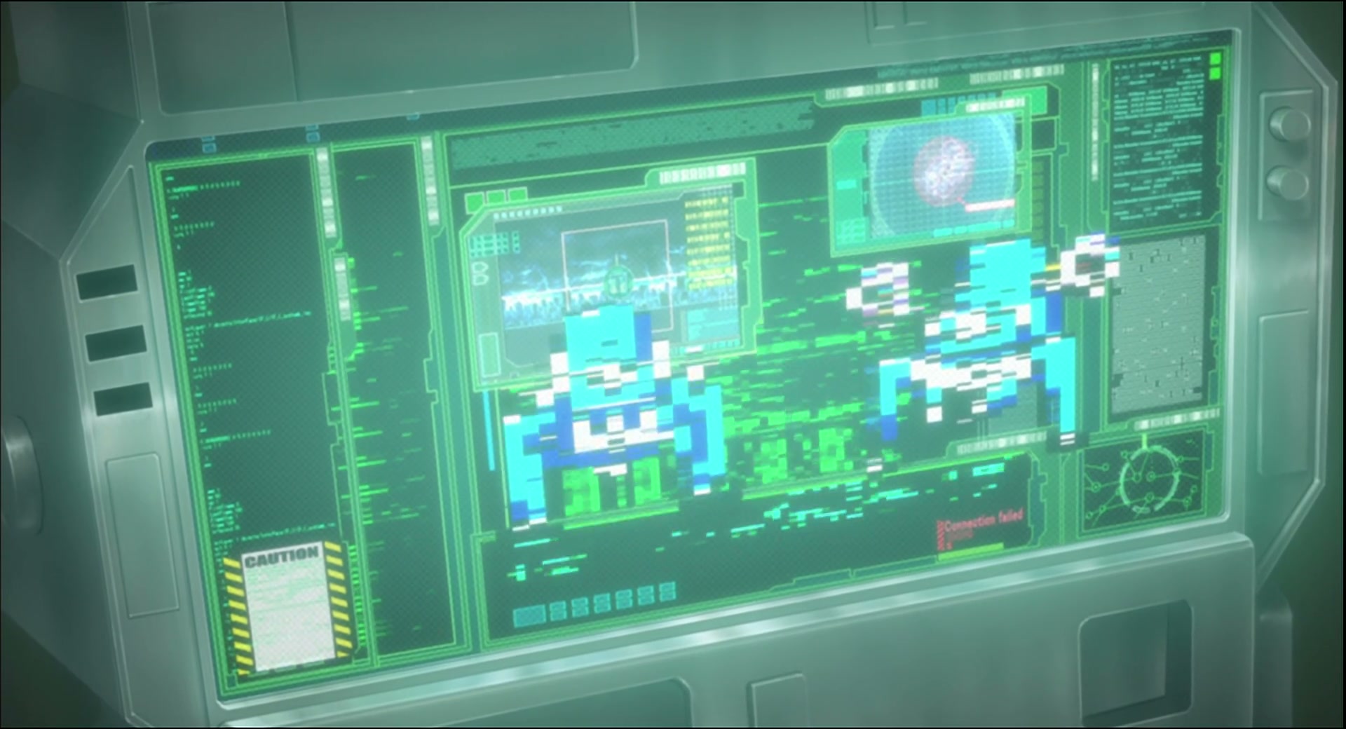 Ghost in the Shell: Stand Alone Complex Ep 50: IN: Aerial Bombing of Dejima - NUCLEAR POWER @ 00:07:55