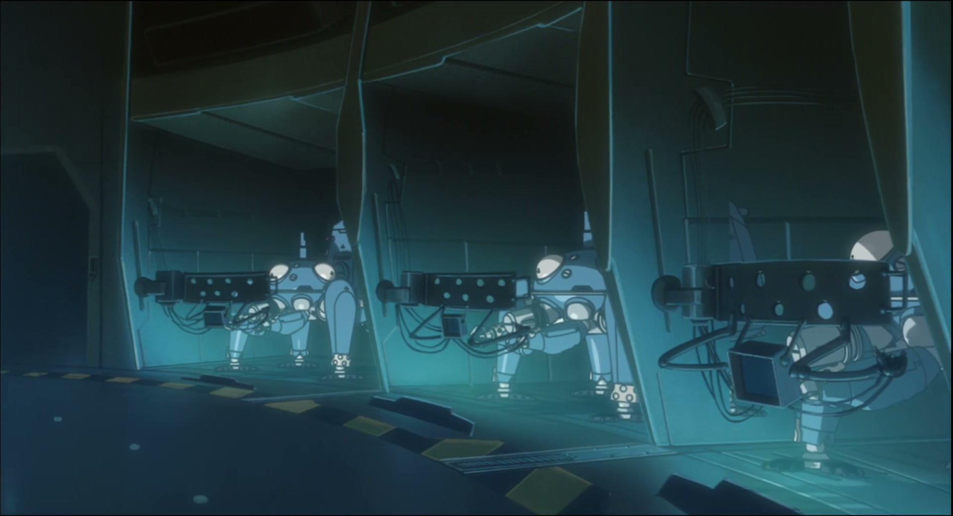 Ghost in the Shell: Stand Alone Complex Ep 50: IN: Aerial Bombing of Dejima - NUCLEAR POWER @ 00:08:29