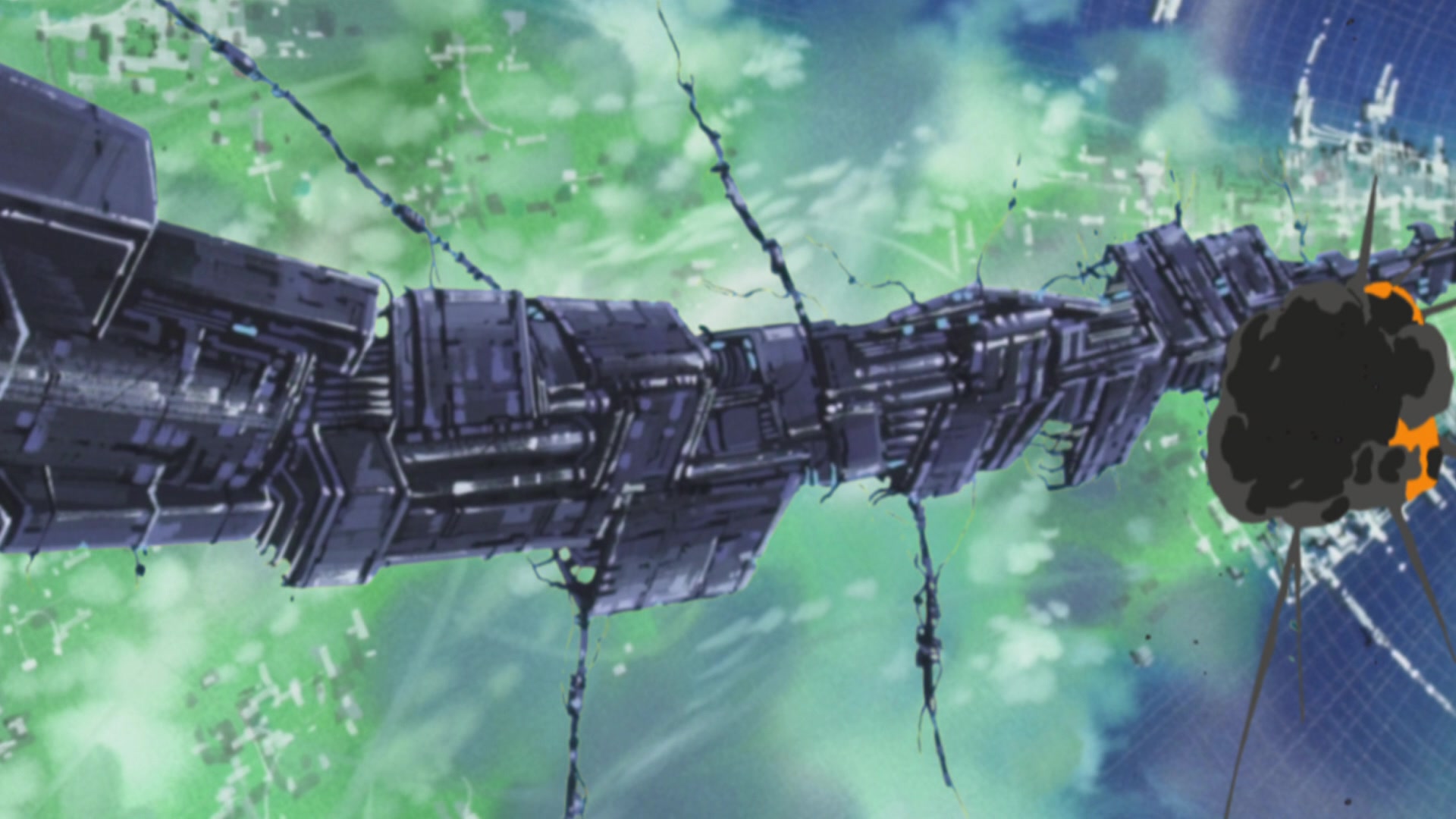 Mobile Suit Gundam SEED Ep 3: Collapsing Land @ 20:39