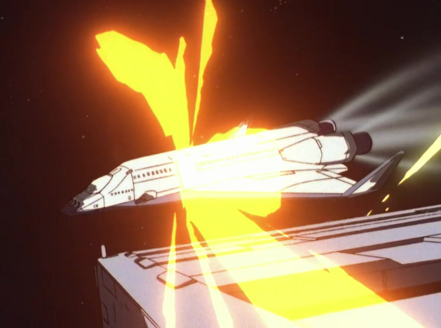 Mobile Suit Gundam Wing — Ep 1: The Shooting Star She Saw @ 01:38