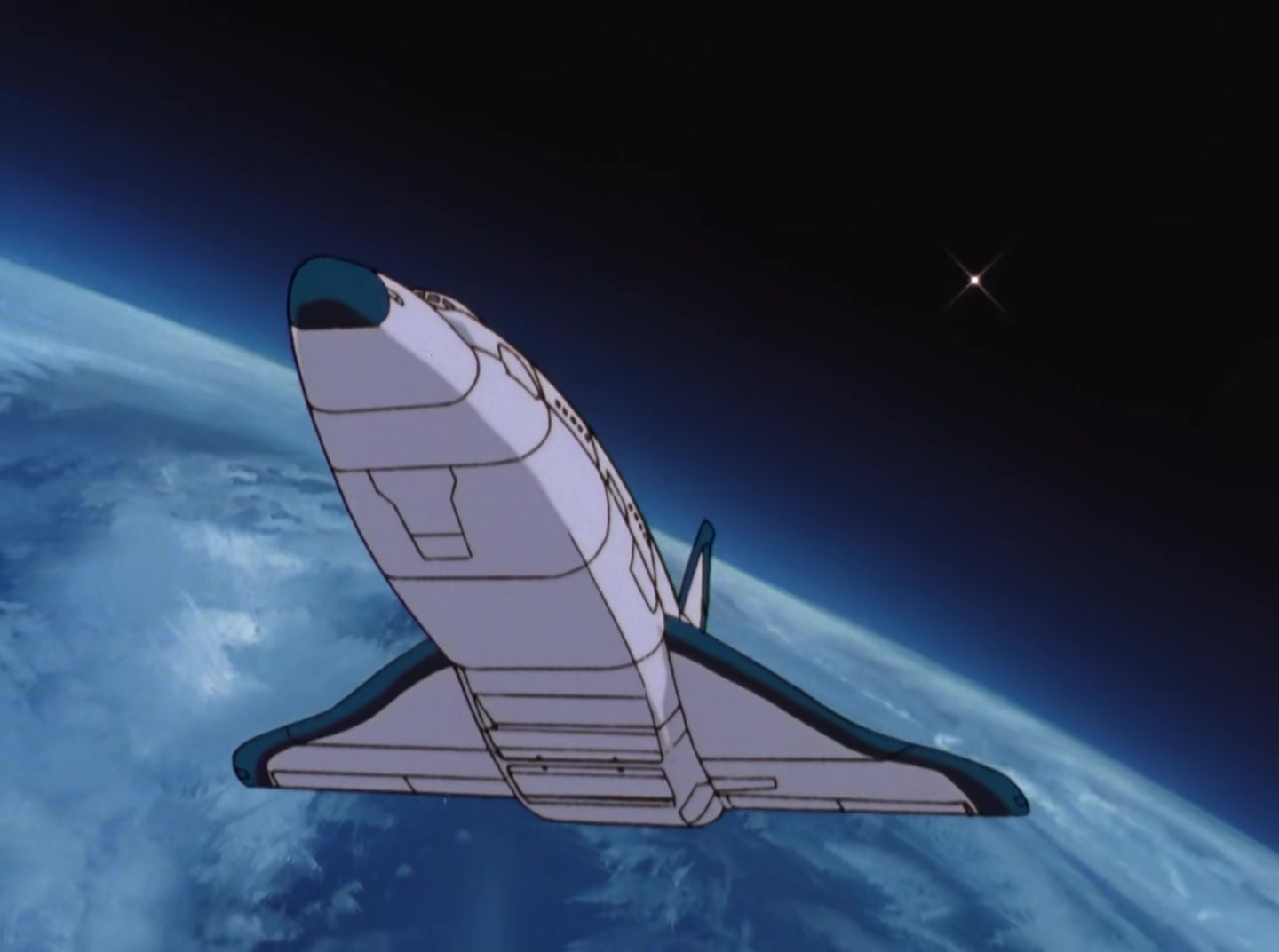 Mobile Suit Gundam Wing — Ep 1: The Shooting Star She Saw @ 04:17