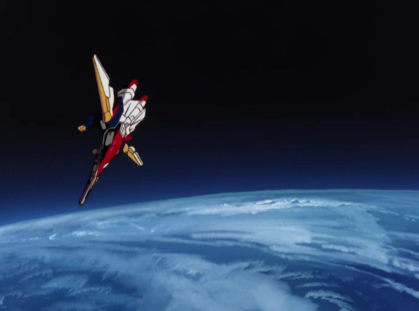 Mobile Suit Gundam Wing — Ep 1: The Shooting Star She Saw @ 07:30