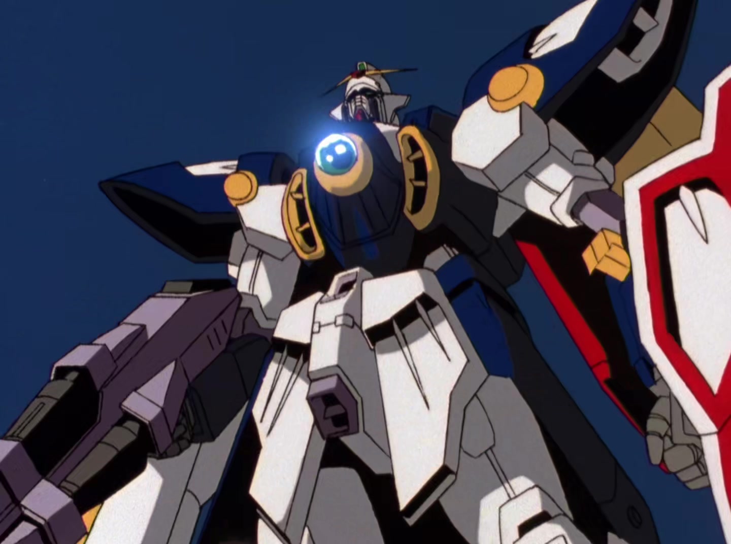 Mobile Suit Gundam Wing — Ep 1: The Shooting Star She Saw @ 08:49
