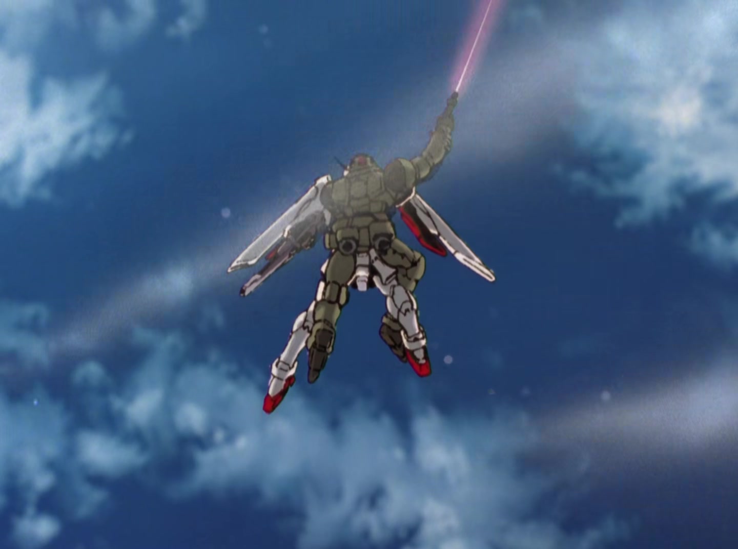 Mobile Suit Gundam Wing — Ep 1: The Shooting Star She Saw @ 10:20