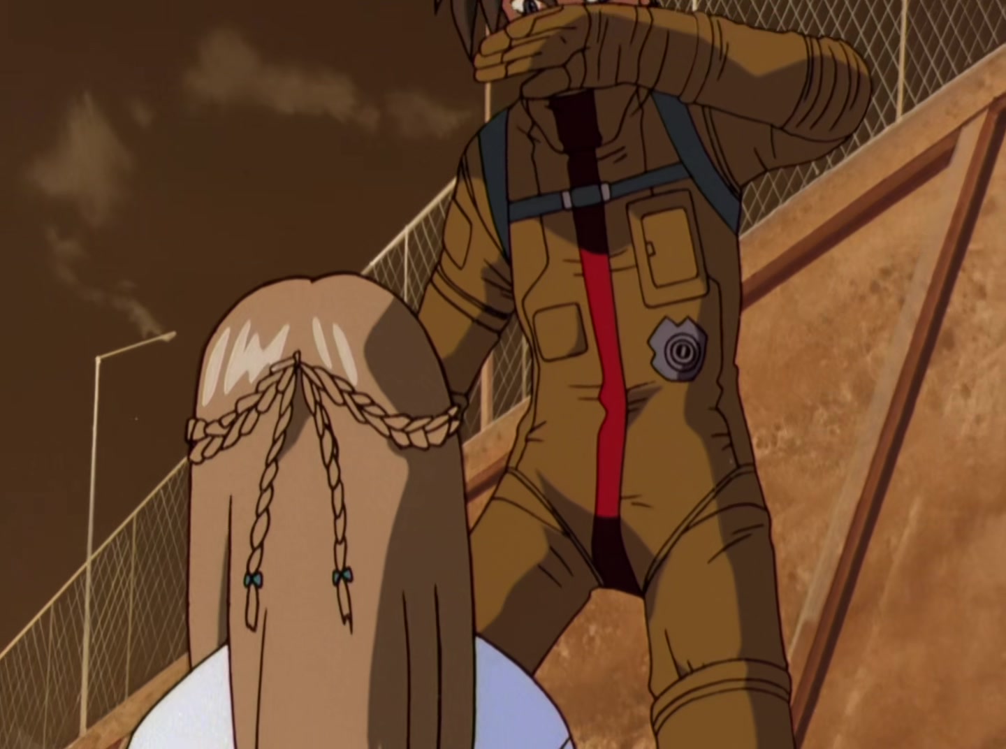 Mobile Suit Gundam Wing — Ep 1: The Shooting Star She Saw @ 15:14