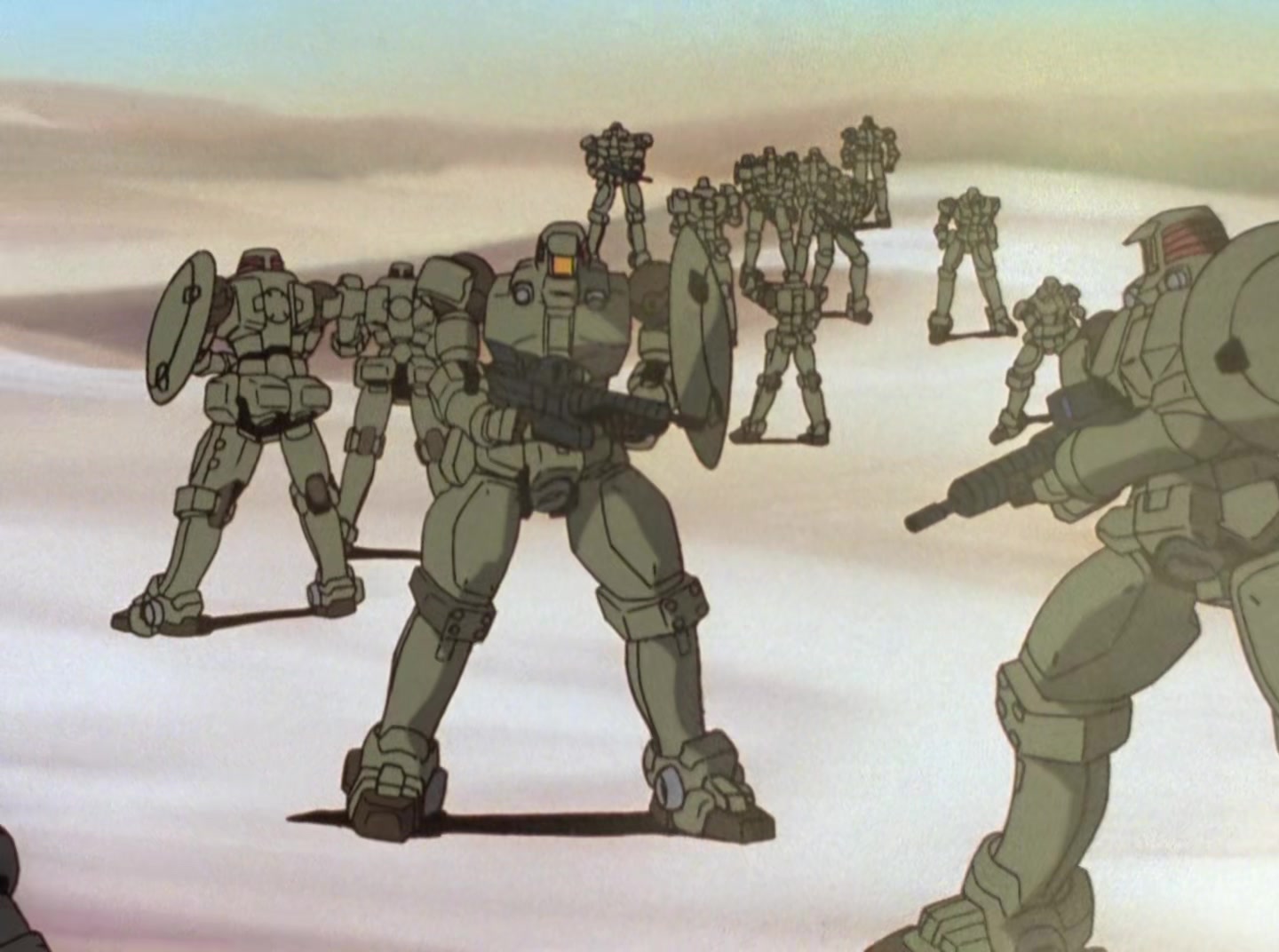 Mobile Suit Gundam Wing — Ep 1: The Shooting Star She Saw @ 17:08