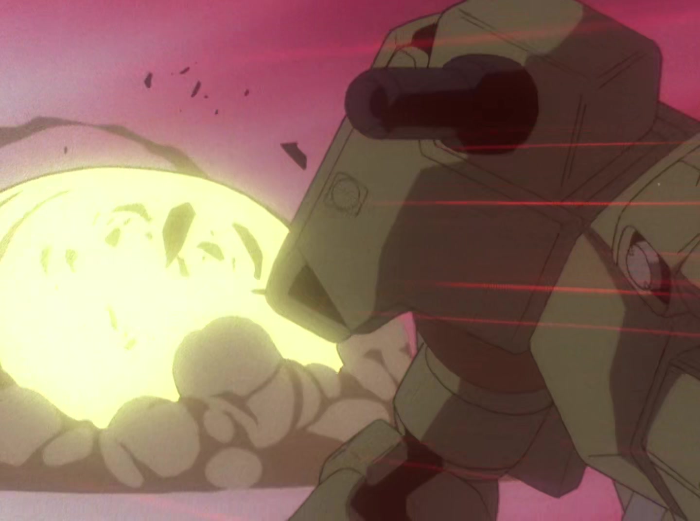 Mobile Suit Gundam Wing — Ep 1: The Shooting Star She Saw @ 17:19