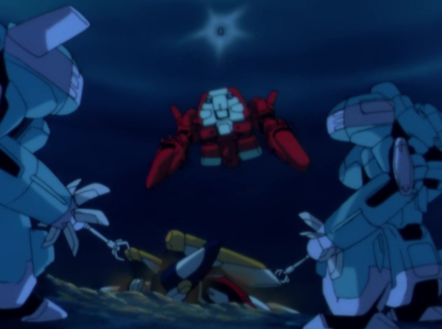 Mobile Suit Gundam Wing Ep 2: The Gundam Deathscythe @ 16:32