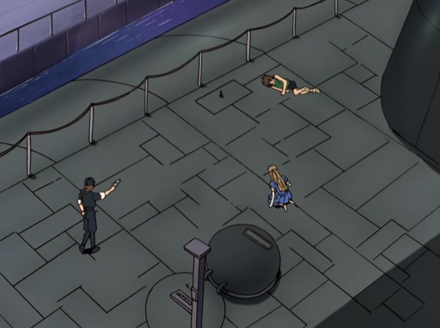 Mobile Suit Gundam Wing Ep 2: The Gundam Deathscythe @ 20:08